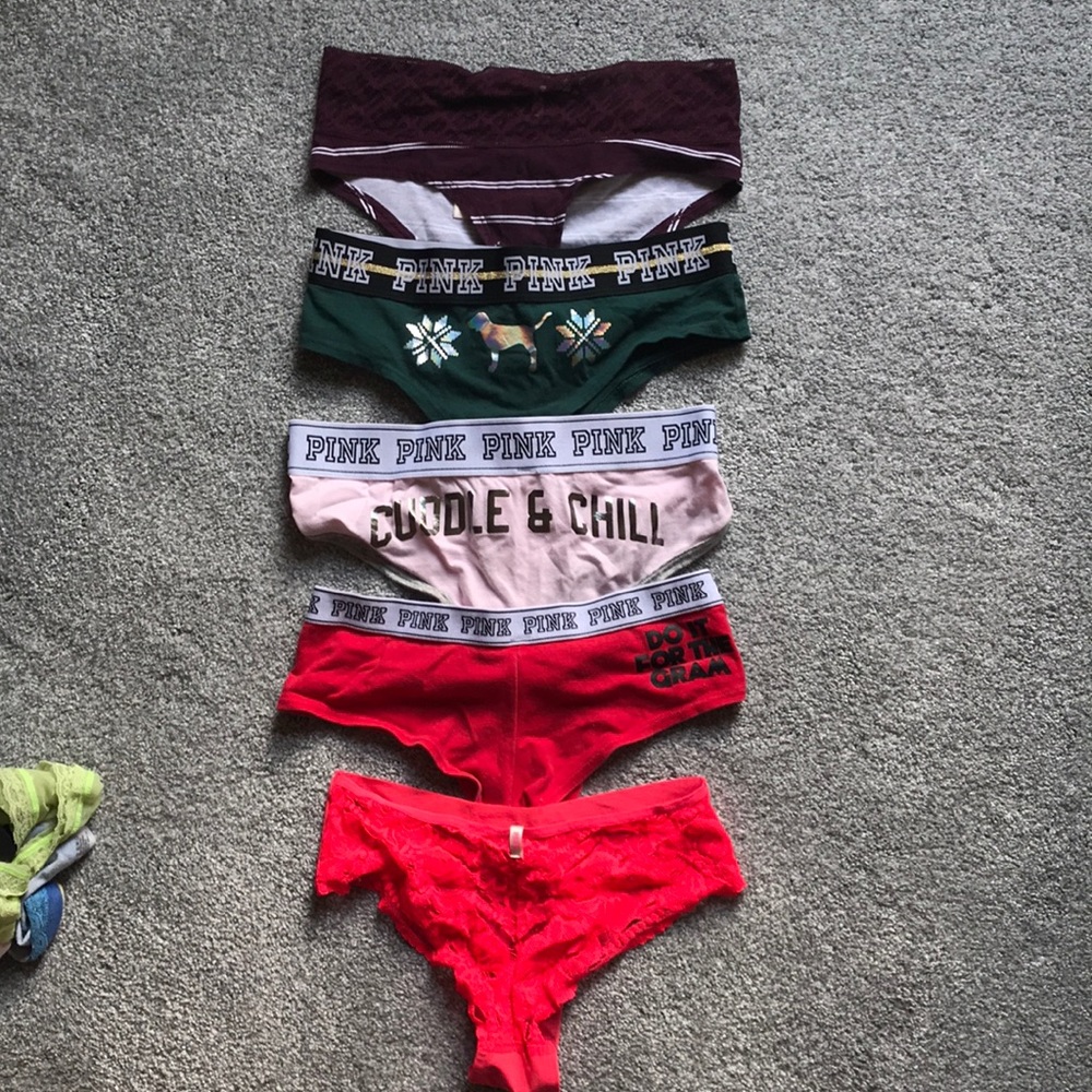 VS PINK Cheeky hip underwear